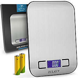 Zulay Kitchen Precision Digital Food Scale Weight - Grams, Oz, LB, KG, and ML
