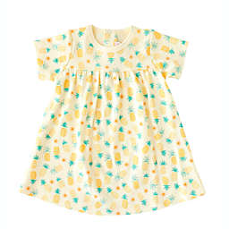 Pineapple Sunshine - Pineapple Print Swing Dress / 12-18mo