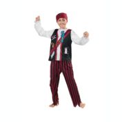 Northlight Red and Black Boy Child Pirate Halloween Costume - Small