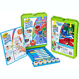 Crayola Color wonder PJ Mask Travel Easel With 30 Bonus pages, Full size color wonder markers and paints!