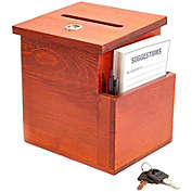 Stock Preferred Suggestion Box with Lock Key