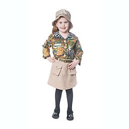 Dress Up America Little Deluxe Dutch Girl / Safari Girl Costume Set - Size Medium (8-10)