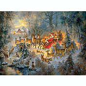 Sunsout Merry Christmas to All 1000 pc  Jigsaw Puzzle