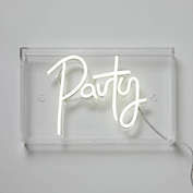 Dormify Party Neon Sign - White