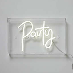 Dormify Party Neon Sign - White
