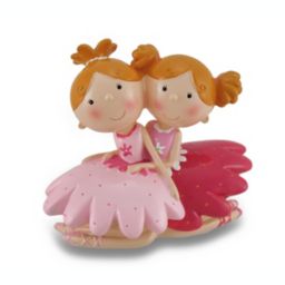 Zeckos Best Friends Ballerina Coin Bank Statue