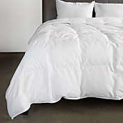 All Season 700 fill Power Luxury White Duck Down Machine Washable Duvet Comforter Insert - Twin   Bokser Home