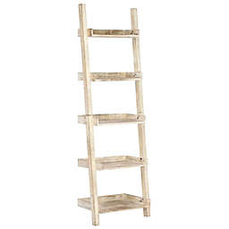 vidaXL Ladder Shelf White 29.5