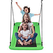 Gymax 700lb Giant 60&#39;&#39; Skycurve Platform Tree Swing for Kids and Adults