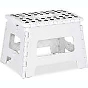 Utopia Home Folding Step Stool for Kids Plastic 300lbs Capacity, White