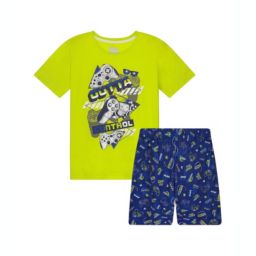 Sleep On It Boys Outta Control 2-Piece Pajama Sleep Shorts Set