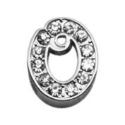 Mirage Pet Products 3/8" Clear Script Letter Sliding Charms O
