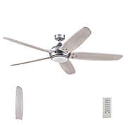 Prominence Home Guyanna 62-in Pewter Indoor Ceiling Fan with Remote