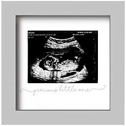 KeaBabies Baby Sonogram Picture Frame, Modern Ultrasound Frame, Pregnancy Announcement Sonogram Frames (Cloud Gray)