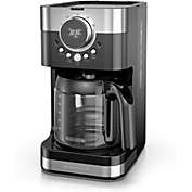 Black + Decker CM4200SC Programmable Coffee Maker with 12 Cup Capacity, Stainless Steel