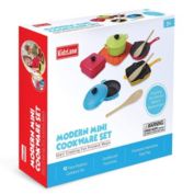 Kidzlane Kids Play Pots And Pans For Toddlers Durable Mini Cooking Set Toy, Bpa Free