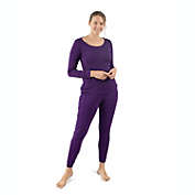 Leveret Women&#39;s Two Piece Cotton Pajamas Boho Solid Color