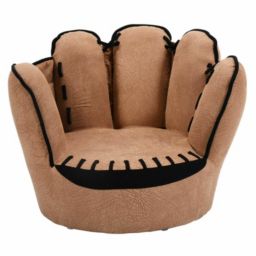 Slickblue Household Five Fingers Baseball Glove Shaped Kids Leisure Upholstered Sofa