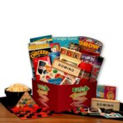 GBDS More Fun & Games Gift Box - activity gift basket - family gift basket