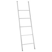 mDesign Metal Free Standing Bath Towel Ladder Storage Organization