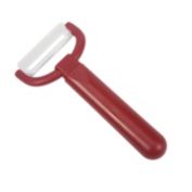Kitcheniva Red Ceramic Hand Peeler