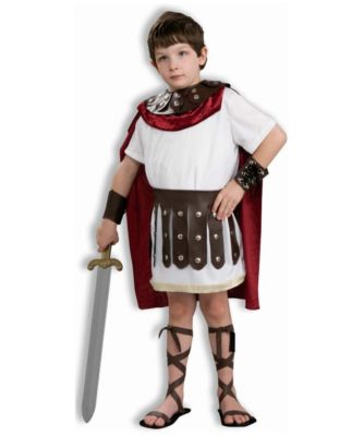 Forum Boy&#39;s White and Red Gladiator Halloween Costume - Size Medium