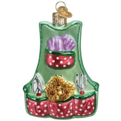 Old World Christmas Glass Blown Ornament #28093 Glistening Pickle 