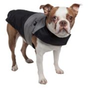 Pet Life Touchdog Lightening-Shield Waterproof 2-in-1 Convertible Dog Jacket w/ Blackshark technology