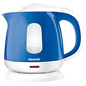 Sencor - Electric Kettle with Removable Filter, 1 Liter Capacity, 1100W, Blue