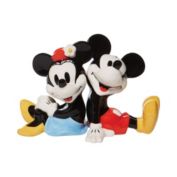 Disney Mickey and Minnie Ceramic Salt and Pepper Shaker Set 6008685