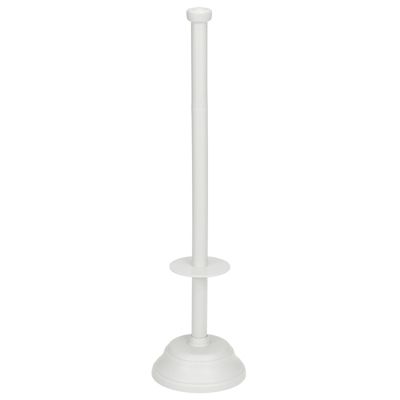 mDesign Vertical Toilet Paper Roll Holder Stand, 3 Rolls