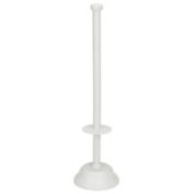 mDesign Vertical Toilet Paper Roll Holder Stand, 3 Rolls