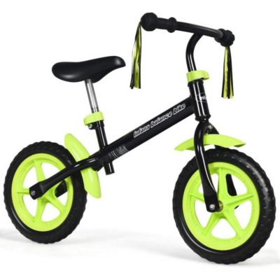 Slickblue Adjustable Lightweight Kids Balance Bike-Green