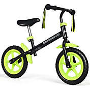 Slickblue Adjustable Lightweight Kids Balance Bike-Green