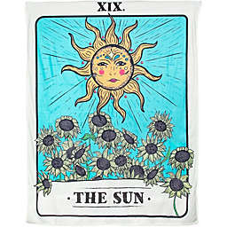 Okuna Outpost Bohemian Tarot Card Wall Hanging, The Sun (56 x 72 Inches)