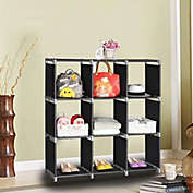Kitcheniva 9-Cube Organizer Shelf Closet Cloth Bookcase Storage