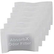 iTouchless AbsorbX Natural Odor Filters for Trash Cans 6-Pack