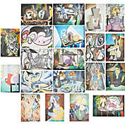 The Gifted Stationary Pablo Picasso Posters for Decorations (13 x 19 in, 20 Pack)