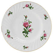 Vintage Rose Porcelain 7.5 inch Dessert Plates - Set of 6 by English Tea Store