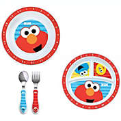 NUK Sesame Street Bowl, Plate, Fork and Spoon Set