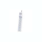 CyberPower 6 Outlet Surge Protector - White