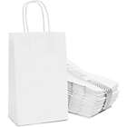 Alternate image 0 for Blue Panda Small Paper Party Gift Bags with Handles (9 x 5.3 in, White, 100-Pack)