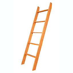 BrandtWorks Home Indoor Decorative 208L Modern Rustic Style Maple Ladder - 20