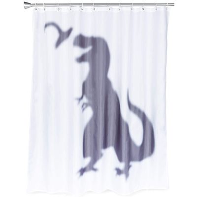 Details about   Tyrannosaurus Skeleton Shower Curtain Bathroom Decor Fabric 12hooks 71in 