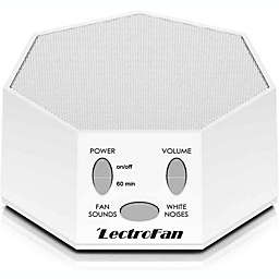 LectroFan Premium High Fidelity Noise Sound Machine with 20 Unique Non-Looping Fan and White Noise Sounds and Sleep Timer - Manufacturer Refurbished - White