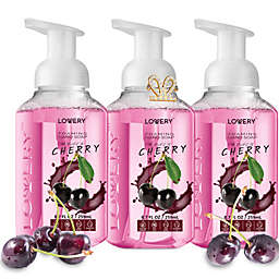 Lovery Foaming Hand Soap - Pack of 3 - Moisturizing Hand Soap - Black Cherry