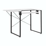 Sew Ready Sew Ready Multipurpose Dart Sewing Machine Table with Folding Top - Black Graphite, White