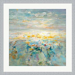 Great Art Now The Sea is Calling by Danhui Nai 23-Inch x 23-Inch Framed Wall Art