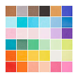 Juvale 7200 Sheets Colored Tissue Paper Squares, 36 Assorted Colors, Bulk Set for DIY Crafts, Scrunch Art, Scrapbooking (2x2 Inches)