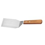 Kitcheniva 5x3 Solid Turner With Wood Handle Stainless Steel